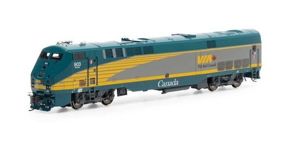 Athearn Genesis AMD103/P42DC HO Locomotive VIA #ATHG81113 Cab 917 DC Version