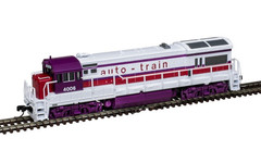 Atlas N Scale ~ Master Gold ~ GE U36B ~ DCC Sound ~ Auto Train #4006 ~ 40005934