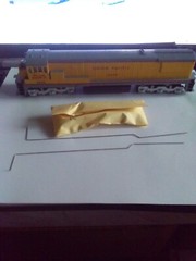 ATHEARN HO TRAIN LOCOMOTIVE #2805 UNION PACIFIC U28C DUMMY NON-POWERED 3432 NOS!