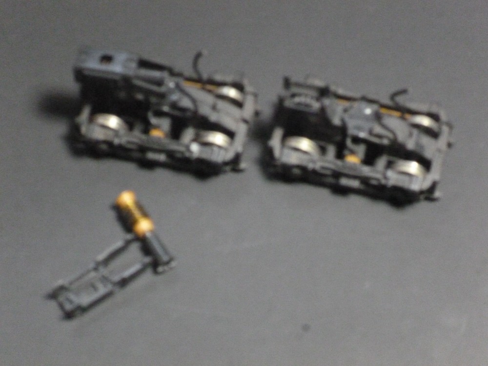 Ho Atlas KATO Diesel locomotive RS3 4 wheel trucks pair
