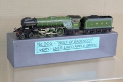 DJH K102 KIT BUILT LNER 2-6-4 CLASS A2 LOCOMOTIVE 506 WOLF of BADENOCH ol
