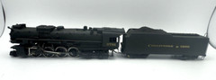 ARBOUR MODELS CHESAPEAKE & OHIO 2761 HO GAUGE LOCOMOTIVE AND TENDER VINTAGE