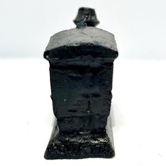 Carved Coal Car Train Steam Engine Locomotive 3.5″ Felt Bottom Vintage Figurine