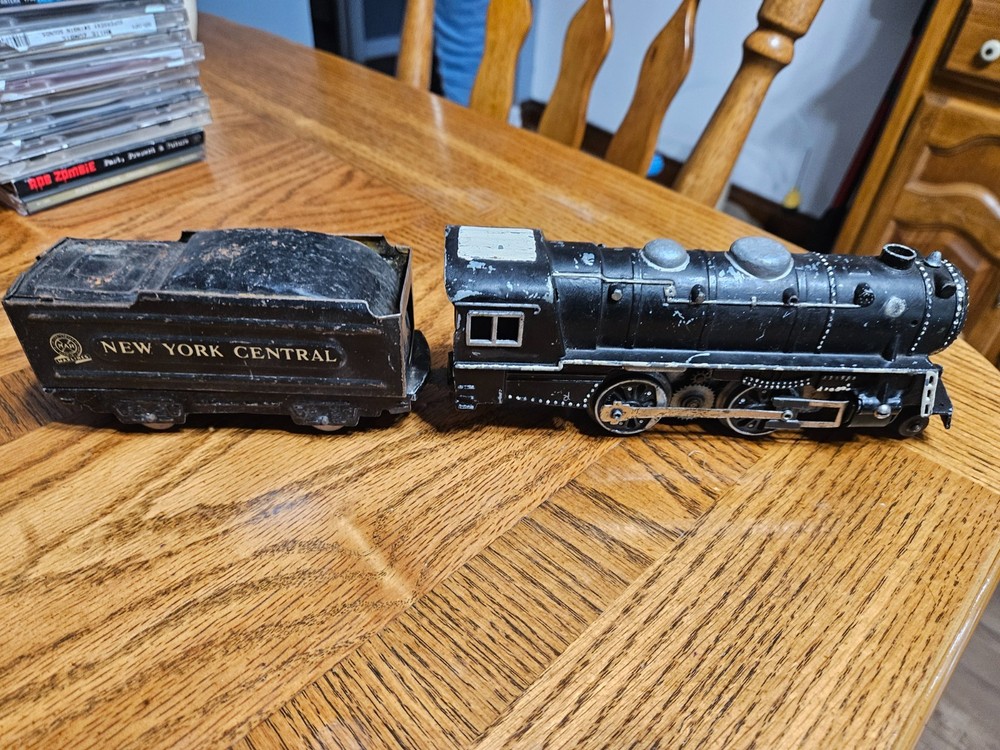 Marx 999 Locomotive and Tender Tested See Description. Runs