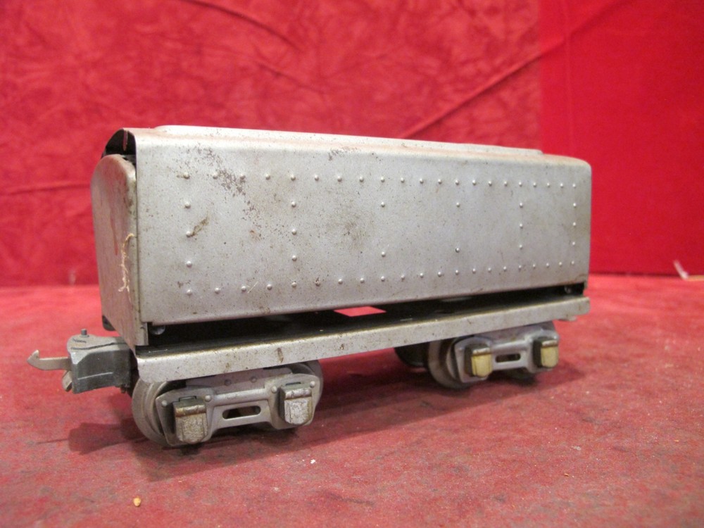 Lionel gray tin tender painted for parts