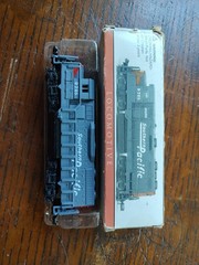 Vintage N Scale Southern Pacific Engine High Speed Steel No : 418 SP New In Box