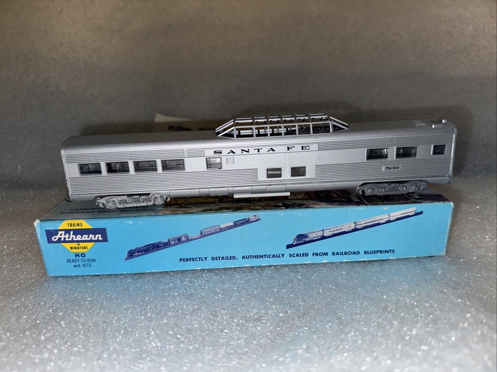 Athearn 1821 Santa Fe SL Vista Dome 500 Kit