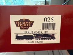 Broadway Limited Paragon Series Pennsylvania Railroad J1 Texas NIB