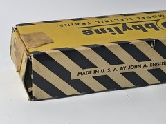Vtg John A. English Model Train Box ONLY Gondola #7002 Hobbyline Empty Box