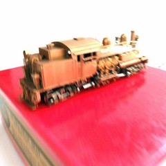 Westside Model Hassinger Lumber Shay Ho Scale Brass Finished Model Train w/box