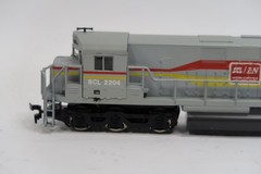 Model Power HO Twin Loco Set SCL/L&N #8689 Powered & Dummy EUC Tested A30