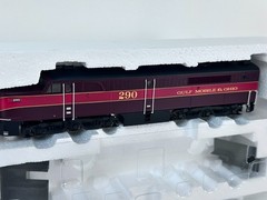 Proto 2000 ALCO PA Locomotive Gulf Mobile Ohio 290 HO Scale Vintage Box