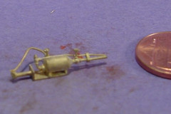 HO/HOn3 BRASS STEAM LOCOMOTIVE AIR TANK WITH PIPING WISEMAN BACK SHOP HBS315