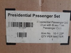 MTH 10-1122-1 Tinplate Presidential 4689 STD Gauge Engine & 4 Pass Cars NEW!