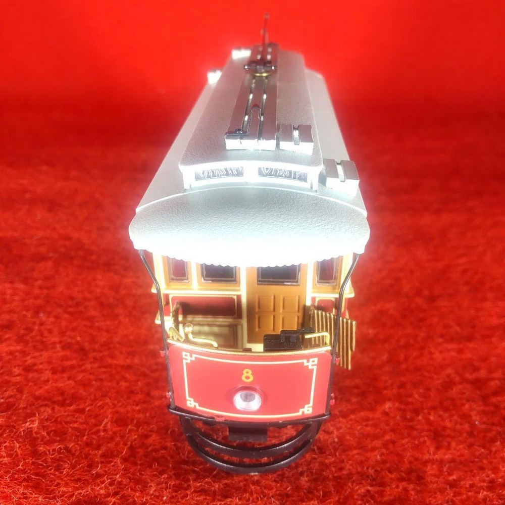 Tram　Wheel width: HO gauge Body: O gauge size Made of plastic