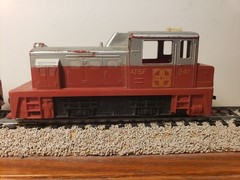 Tyco Diesel Switchers HO scale Santa Fe 241C:1000