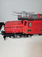 LGB 22400 G Scale Red Crocodile Electric Engine #413 W/Box And Inserts