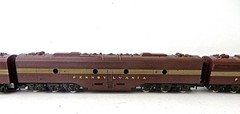 N ConCor Pennsylvania Set of 3 E8 Diesel Locomotives in the ABA Configuration