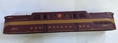 MTH O Scale 4910 GG-1 Shell Pennsylvania Diecast In Tuscan