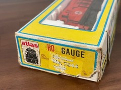 Atlas HO GP-38 DT&I #201 Diesel Locomotive Powered No. 7065 Made in Austria 1977