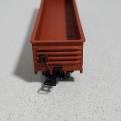 FRATESCHI FREIGHT WAGON GONDOLA RED OXIDE MODEL Vintage Locomotive No. 2025NZ