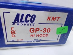 ALCO # D-180~ BRASS ~ GP-30 HI HOOD LOCOMOTIVE ~ RUNS GOOD~HO SCALE~LOT I