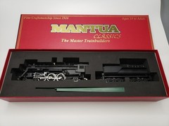 HO Mantua 4-6-2 Pacific w/ Vandy Tender Undec DCC Sound 340004 Project