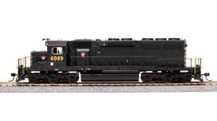 BROADWAY LIMITED HO EMD SD40 DC/DCC READY STEALTH NON SOUND PRR #6100 PN9043