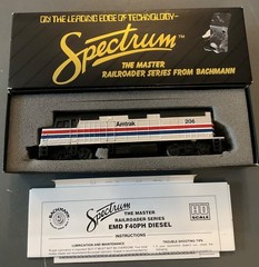 Bachmann SPECTRUM HO Scale Train Diesel Locomotive Phase 11 AMTRAK #87002 NEW