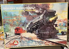 AHM Indiana Harbor Belt 0-8-0 Steam Loco & Tender Model O Gauge NIB C-9
