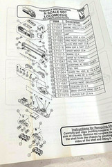 N Life-Like 7763 EMD SD-7 Great Northern Loco #566 w/rapido couplers (Tested)NIB