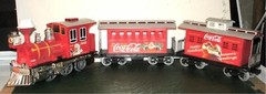 K-LINE (GOLDLOK) – COCA-COLA SANTA TRAIN – O-27 REMOTE CONTROL TRAIN