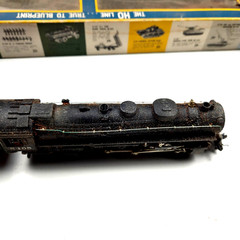 AHM New York Central 5405 4-6-4 Hudson HO Steam Locomotive Tender Box Vintage