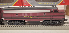 Williams O Gauge Lehigh Valley F7 Power A W/Horn & Dummy AA F71103-Tested