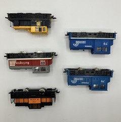 Mixed Lot of 5 HO Switchers Tested & Running AHM Bachmann ATT 4 Powered, 1 Dummy