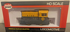 🚂 Model Power HO ATSF Porter Hustler #96705 Knuckle Couplers NIB – SW