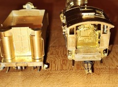 WMC Westside Model Company HOn3 Brass D&RGW Rio Grande Piston K-27 2-8-2 Nice!