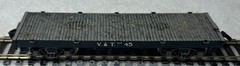 HO Scale Jupiter 4-4-0 Steam Locomotive on a Pocher V & T Flat Car