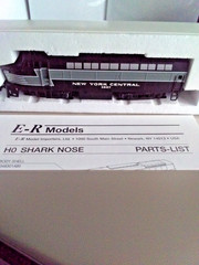 ER MODELS ROCO HO TRAIN POWERED LOCO NYC #3807 SHARK NOSE DIESEL NEW DCC READY !