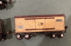 1930`s Lionel PreWar O Scale Train Set, 259E Locomotive, 653, 654,655,656,657