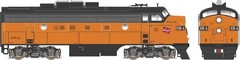 Bowser 24603 HO EMD F7A – Standard DC Milwaukee Road #84A