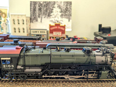 RARE! *CHALLENGER BRASS GN CLASS Q-1 2-10-2 HO *GLACIER PARK *LAMPS *RUNS GREAT!