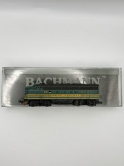RARE NIOB N Bachmann EMD F7A Locomotive Maine Central #671 Custom-Painted Pine G
