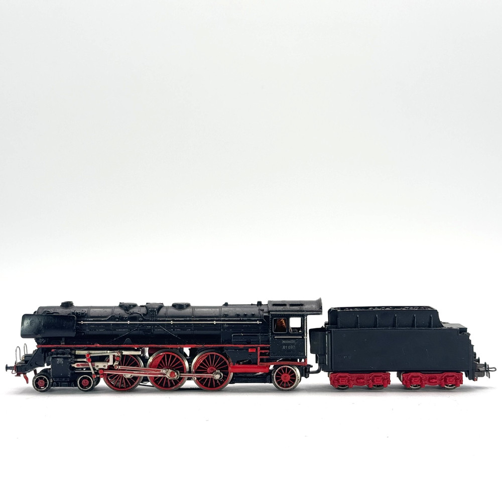 Märklin H0 F 800 3008 BR 01 097 DB without original packaging heavily used-SIMO-