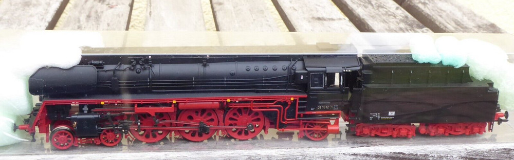 Trix 22905 H0 Steam Br 01 1512-1 the Dr Epoch 4 with Sound + Vapor , Very Good