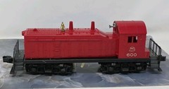 VintageLIONEL Locomo #600 MKT DIESEL SWITCHER ENGINE 1955 POSTWAR RED