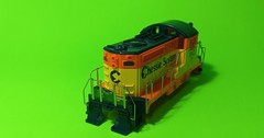 Chessie B & O NEW TRAIN ENGINE BODY BEEP SHELL O GAUGE MODEL RAILROAD LEGEND #2