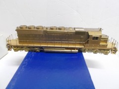 ALCO # D-167 ~ BRASS ~ E.M.D. SD-40-2 POWERED LOCOMOTIVE~RUNS GOOD~HO SCALE