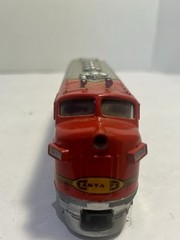 Vintage Bachmann HO Scale Santa Fe 307 Train Locomotive Made In Hong Kong Untest