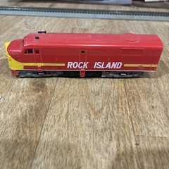 Vintage Ho Locomotive Rock Island Made In Slovenia